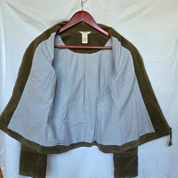 Sundance Verve Green Corduroy Blazer - Size 4 - Picture 4 of 10